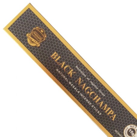 Incienso Anand Black Nag Champa (15 gramos)