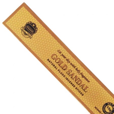 Incienso Anand Gold Sandal (15 gramos)