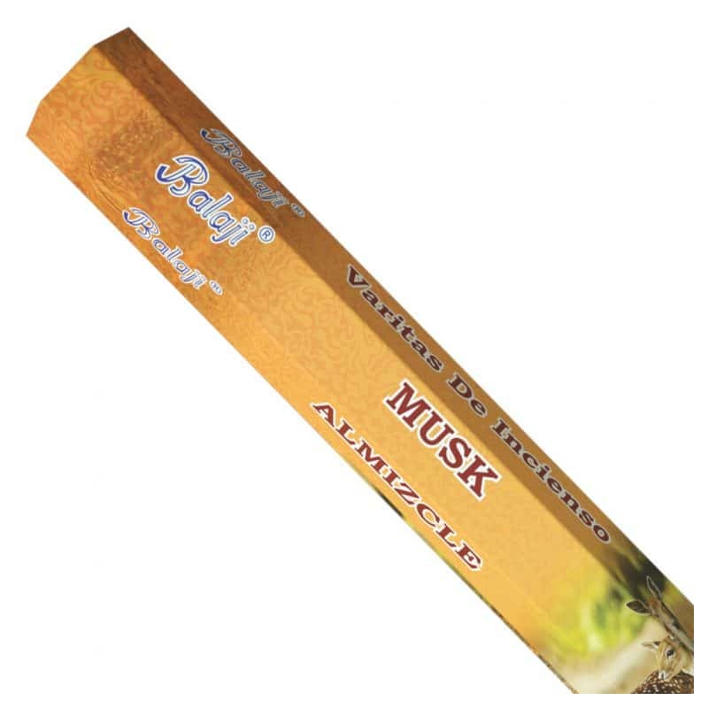 Incienso Balaji Almizcle (20 varitas) Incienso Balaji Almizcle (20 varitas)