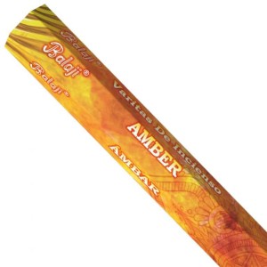 Incienso Balaji Ámbar (20 varitas)