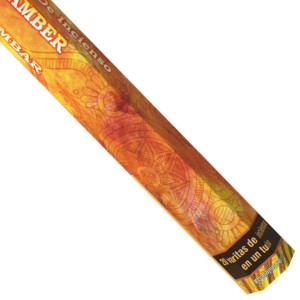 Incienso Balaji Ámbar (20 varitas)