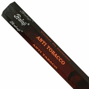 Incienso Balaji Anti Tabaco (20 varitas)
