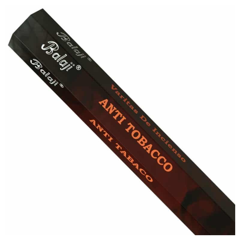 Incienso Balaji Anti Tabaco (20 varitas) Incienso Balaji Anti Tabaco (20 varitas)