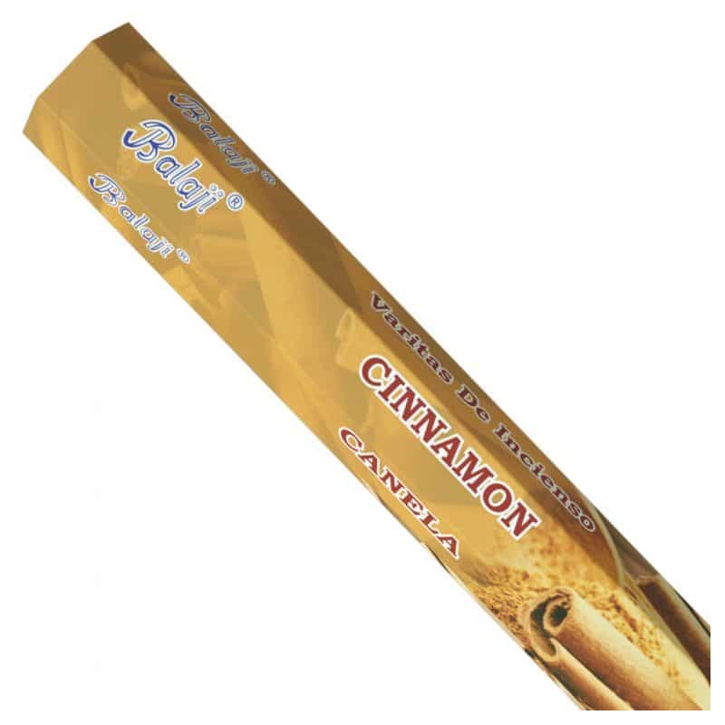 Incienso Balaji Canela (20 varitas)