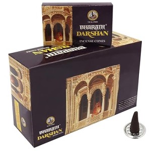 Incienso Asoka Bharath ® Darshan (10 conos)
