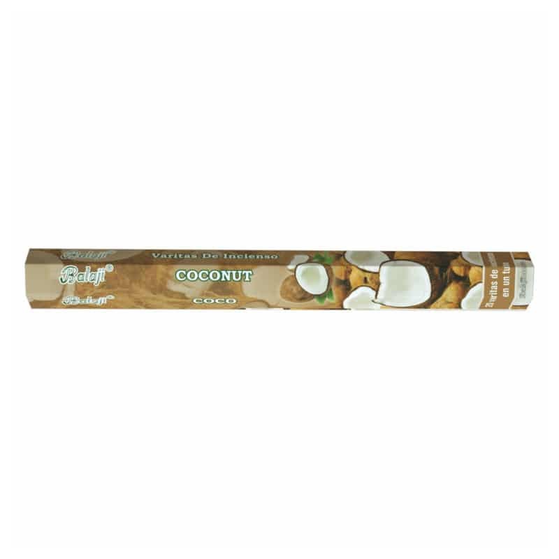 Incienso Balaji Coco (20 varitas) Incienso Balaji Coco (20 varitas)