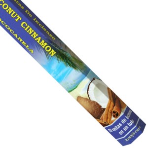 Incienso Balaji Coco Canela (20 varitas)