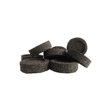 Carbón para Sahumerio Orgánico (10 piezas)