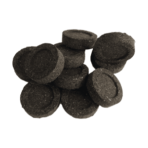 Carbón para Sahumerio Orgánico (10 piezas)