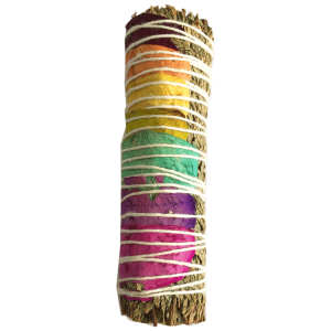 Atado Cedro + Pétalos de 7 Colores (4 pulgadas)
